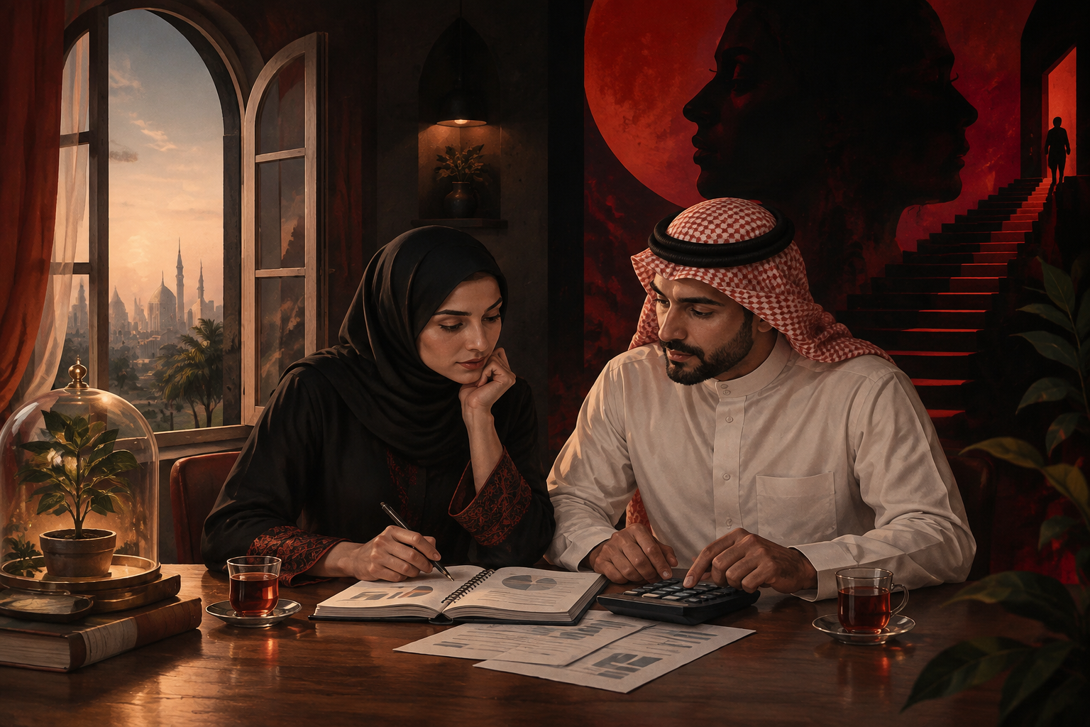 الخلافات المالية بين الزوجين: كيف تتحدثان عن المال دون تبادل الاتهامات؟
